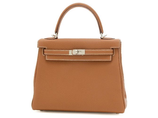 Hermès hermes kelly 25 Brown Leather ref.1359902 - Joli Closet
