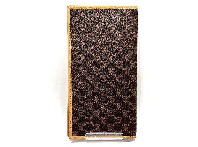 美品✨Celine Long Wallet Macadam Pattern Céline Celine Macadam Pattern PVC Long Wallet ref.1361746 - Joli