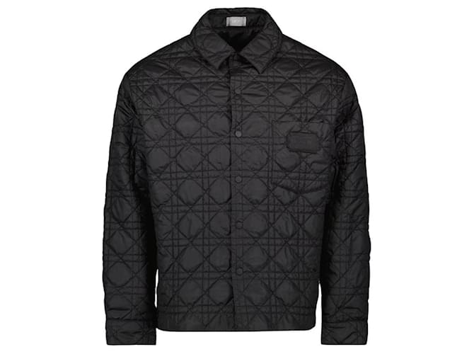 Ropa Camisa Dior Hombre Precio Camisa DIOR Cannage Negra Nueva