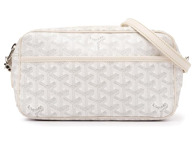 Bandolera Goyard Goyardine Cap Vert blanca Blanco Lienzo Paño ref