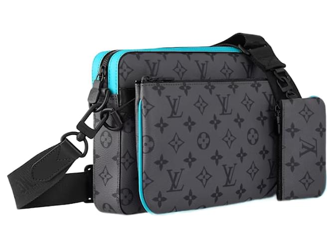 Louis Vuitton Nouveau messager Trio de LV Toile Gris - Main Image