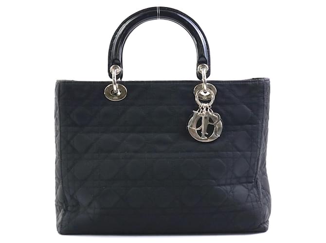 Christian Dior LadyDiorブラック iPhone14Pro Christian Dior Black Medium Lady Dior with GHW - AJC0064
