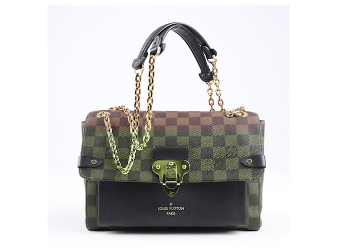 Louis Vuitton Damier Vavin 2Way PM Shoulder Bag N40108 Black