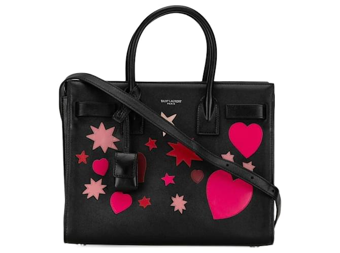 Saint Laurent Sac de jour Nero Pelle Joli Closet