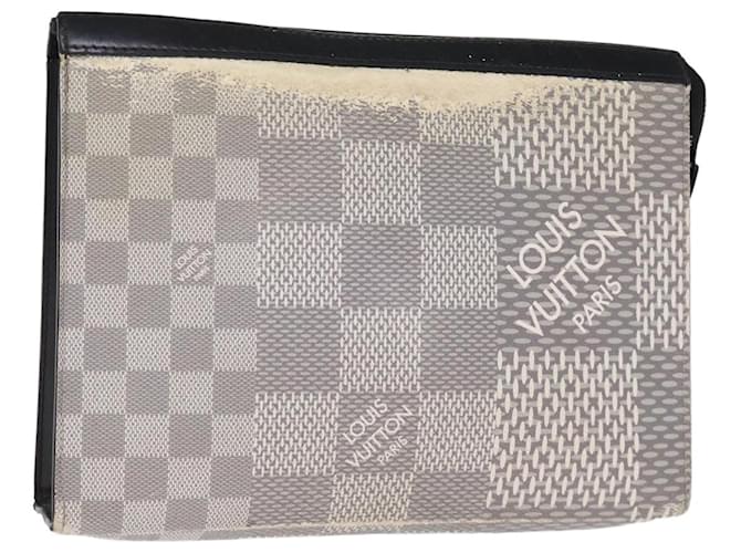 Louis Vuitton Damier Graphite 3D Pochette Voyager MM Bag N60443 LV