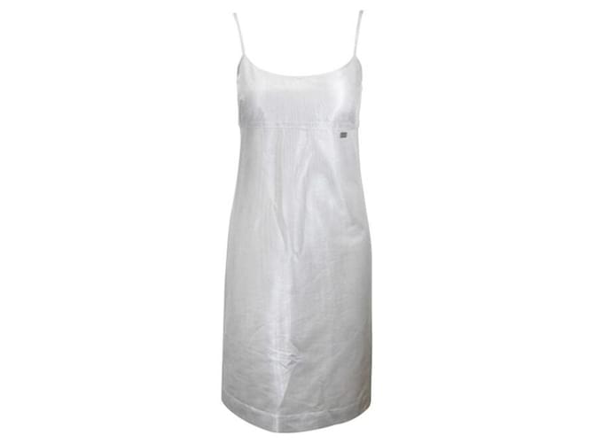 Robe Droite D'été Karl Lagerfeld Taille L (40) Imprimé Floral Bleu - Super état