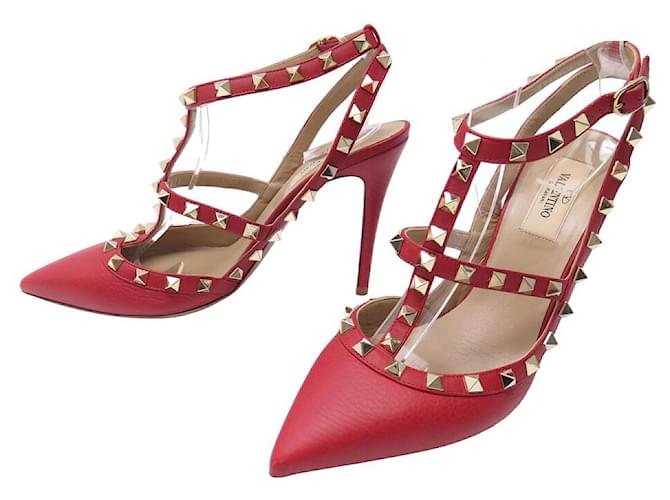 NUOVE SCARPE VALENTINO DECOLLETE' ROCKSTUD 39 SCARPE IN PELLE DI
