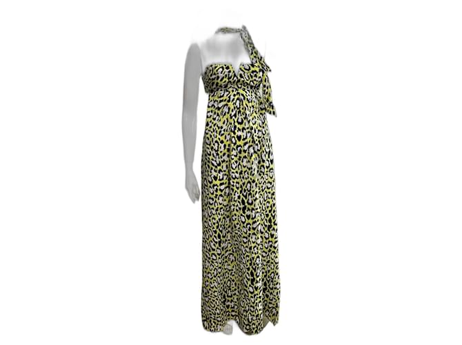 ice blue maxi dress S / With Slit Chiffon Ice Blue V-Neck Bridesmaid Dress  Elegant Maxi Gown