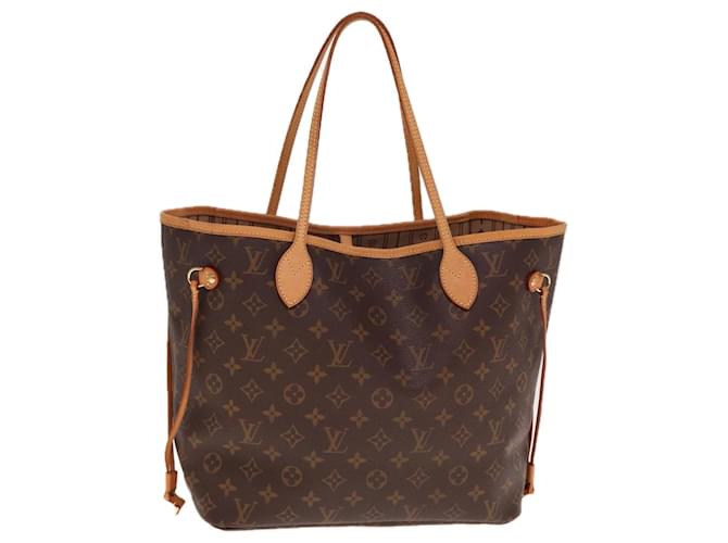 LOUIS VUITTON Monogram Neverfull MM Tote Bag M40156 LV Auth 74879