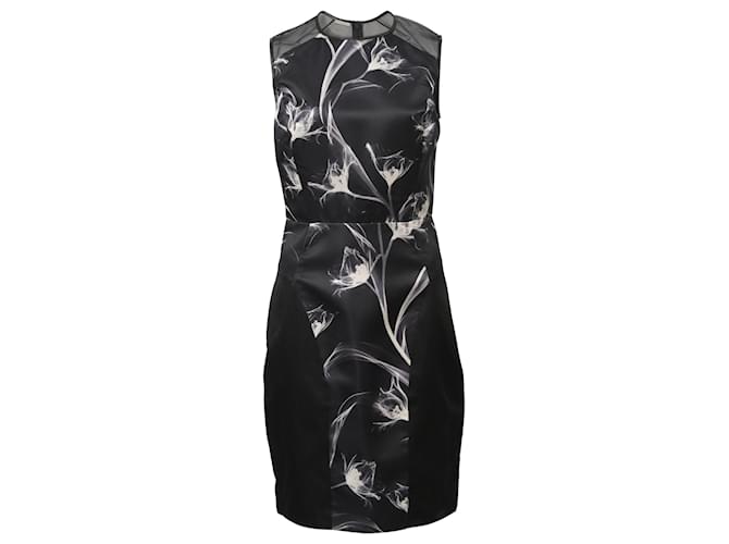 jason wu black silk dress Jason Wu Collection Women's Embroidered Off-The-Shoulder Dress - Black