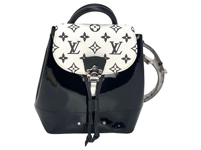 Louis Vuitton Monogram Vernis Miroir Hot Spring Backpack Authentic Louis Vuitton Monogram Vernis Miroir Hot Spring  main image 2