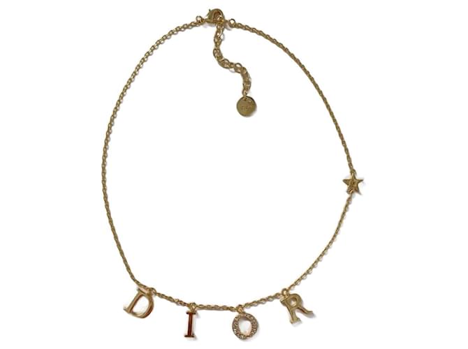【関税&送料込】Dior Dio(R)Evolution Necklace Dio(r)evolution Necklace Gold-Finish Metal and White