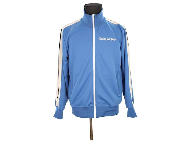Angels Track Jacket Hellblaue Palm Angels Jacke Palm Angels Palms