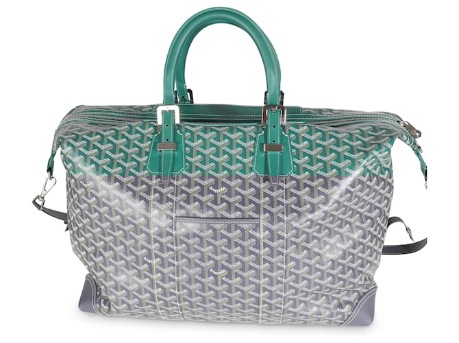 Boeing Goyard Tasche Herren Goyard Grünes Goyardine Canvas Boeing