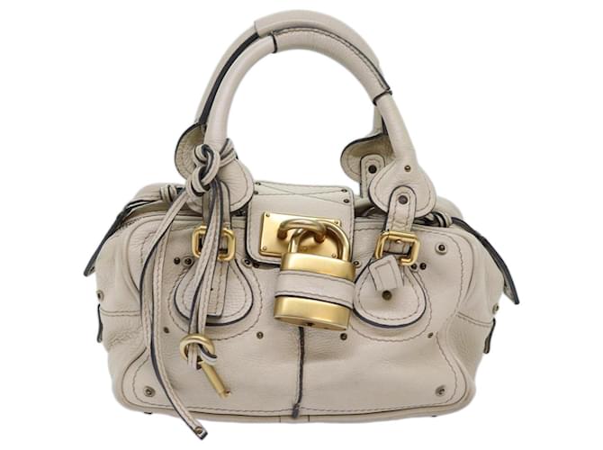 Chloé Paddington White Leather ref.1434989 - Joli Closet
