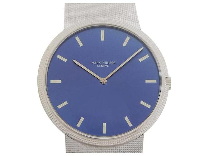 PATEK PHILIPPE Calatrava Orologio Manuale da Uomo in Oro Bianco