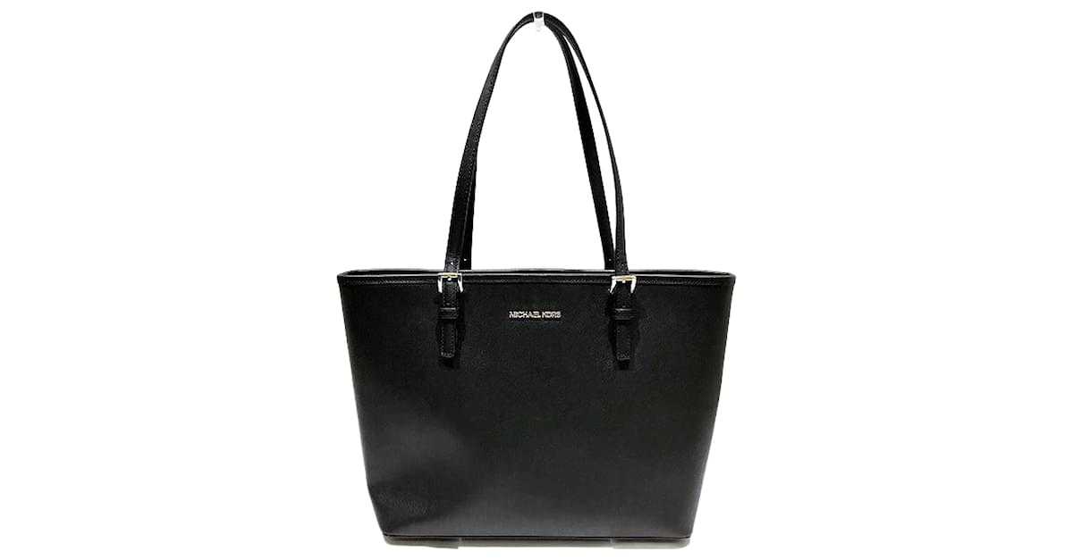 Michael Kors Leather Tote Bag 35H7GTVT2L in Good Condition Black ref.1437534 Joli Closet