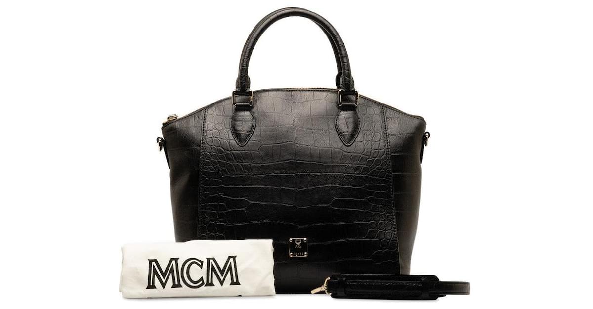 Mcm crocodile bag sale