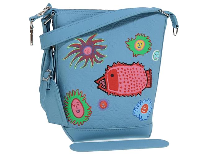 洋書　Louis Vuitton: City Bags 美品 LOUIS VUITTON Monogram Yayoi Kusama Hobo Cruiser Bag Blue