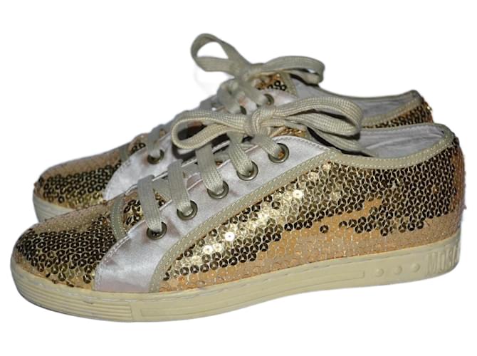Moschino sneakers Golden ref.1441385 - Joli Closet