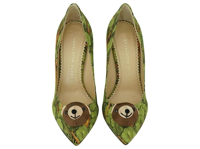 Charlotte Olympia Heels Multiple colors Cloth ref.1441601