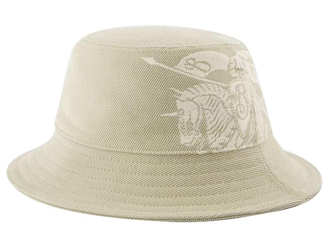 Ekd Twill Bucket Hat - Burberry - Synthetic - Beige Brown  display picture 3