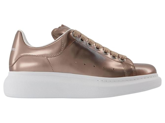 alexander mcqueen shoes rose gold