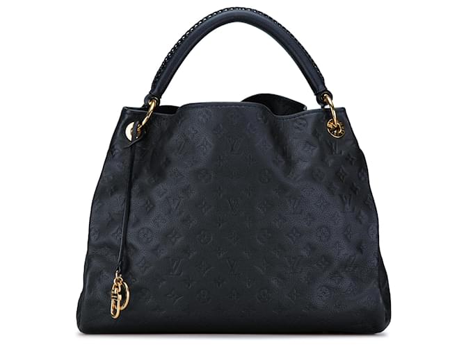 Louis Vuitton Blue Monogram Empreinte Artsy MM Dark blue Leather 