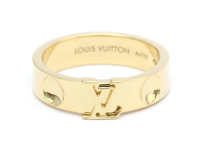 LV Berg Empreinte Ring von Louis Vuitton Golden Gelbes Gold ref - Main Image