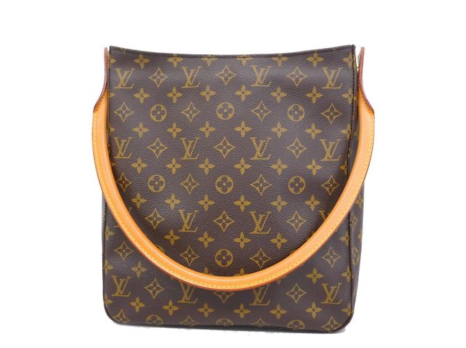 Louis Vuitton Monogram Looping GM Tote Bag Braun ref.1453487 