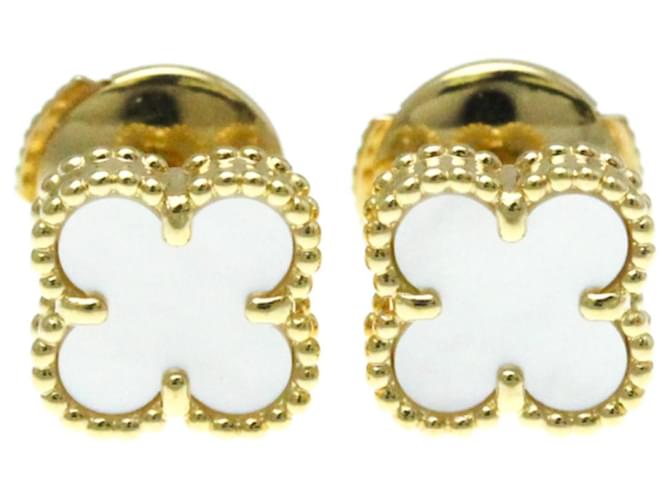 【VAN CLEEF & ARPELS】大切なもの★Sweet Alhambra ピアス Gold Van Cleef & Arpels Sweet Alhambra Earrings, 18K Yellow