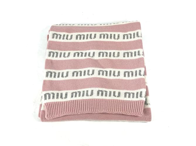 miumiu ストール　ミュウミュウ　羽織　ピンク Miu Miu Pink Stole ref.JC1454916 (Sold) - Joli Closet
