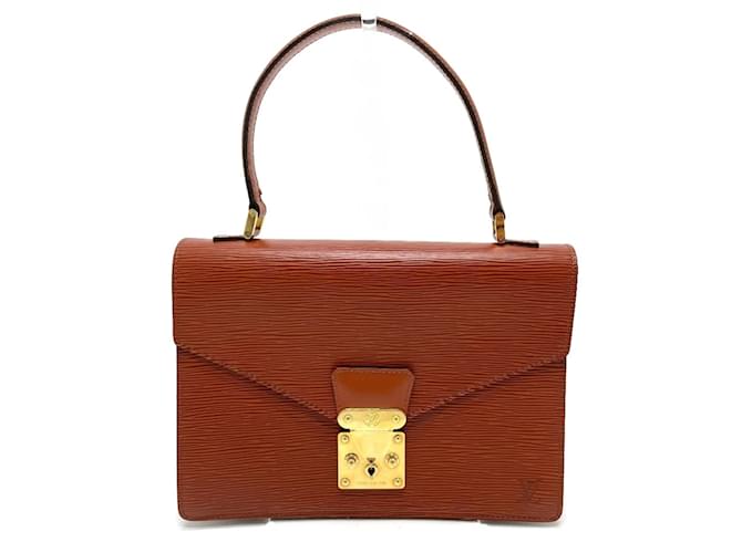 Epi-Handtasche M52133 von Louis Vuitton Braun Leder ref.1457398 