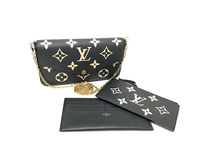 Louis Vuitton Monogram Empreinte Chain Wallet