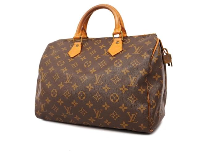 Louis Vuitton Monogram Speedy 30 Handtasche Braun Monogramm 