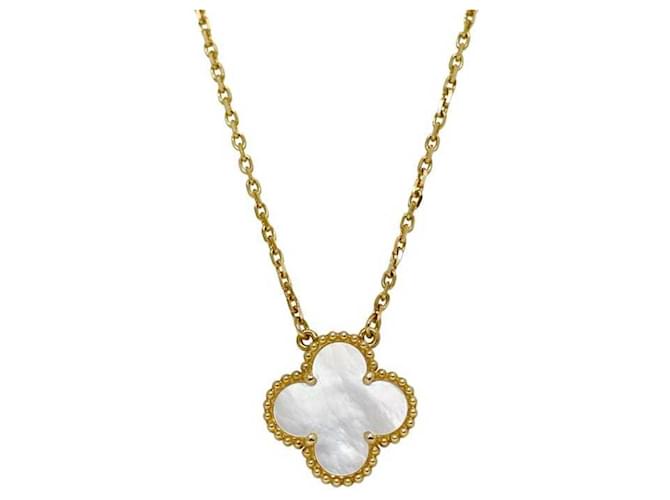 Collier Alhambra de Van Cleef Arpels Or jaune Doré