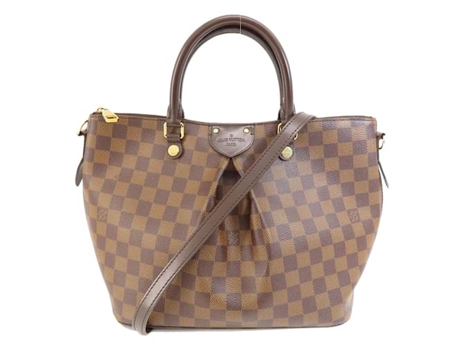 Louis Vuitton N41546 Siena MM Damier Ebene Handbag Cloth ref.1462611 - Joli  Closet