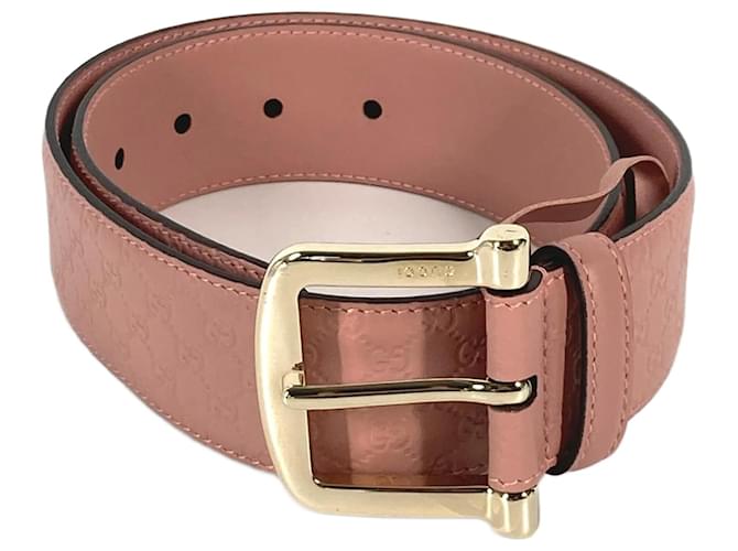 gucci pink belt