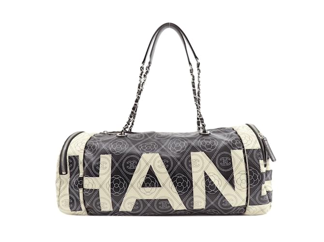 Chanel Mademoiselle Chanel Bowling Bag 2018 Chanel Coco Mark