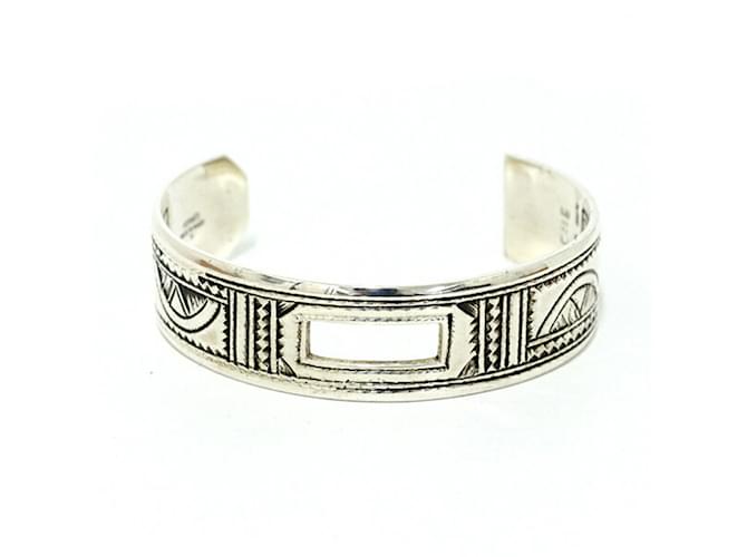 Hermès Hermes Touareg Bangle Bracelet Silvery Silver ref