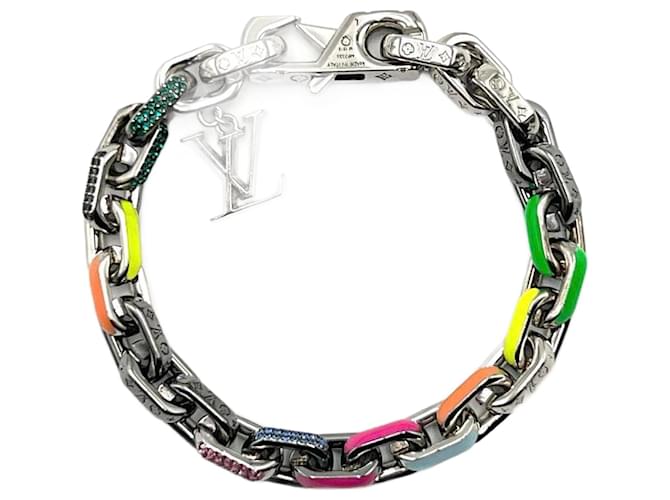 ルイ・フランセン Louis Vuitton Men's Bracelet Paradise Chain Metal ref