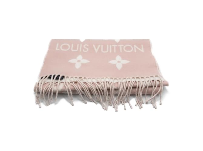 Louis Vuitton Pink Wool Scarf ref.1468540 - Joli Closet