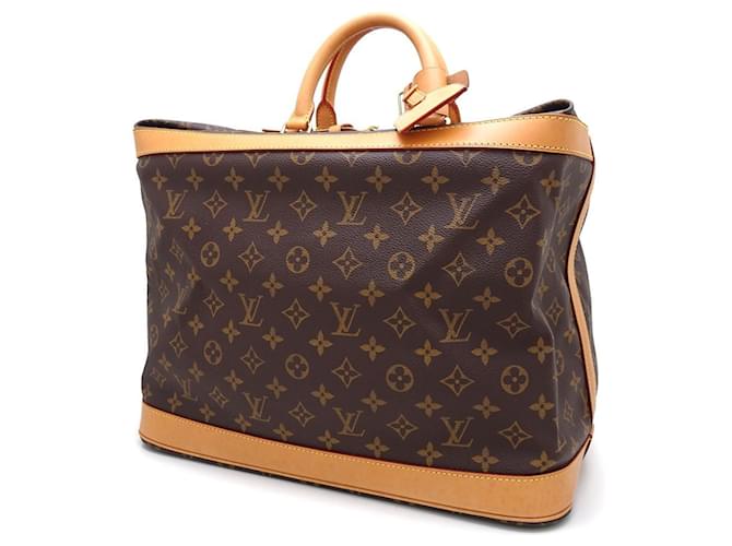 Louis Vuitton Monogram Cruiser 40 Boston Bag Brown Cloth ref 