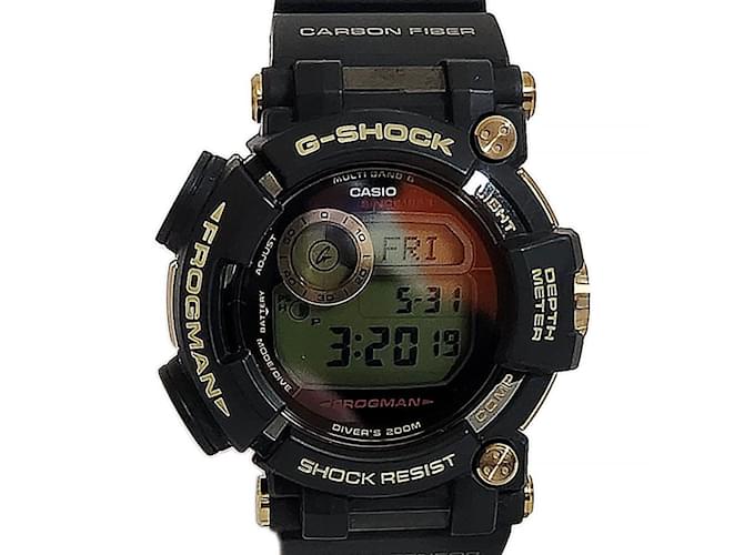 美品 カシオG-SHOCK GWF-D1035B-1JR フロッグマン 35周年 ゴールド