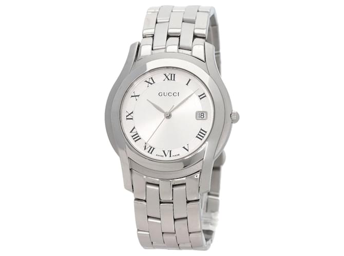 Gucci 5500M Stainless Steel Men's Wristwatch ref.1486755 - Joli Closet
