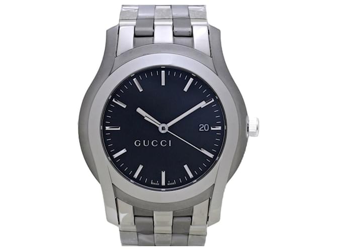 GUCCI G-Class YA055211 5500XL Stainless Steel Men's Watch ref