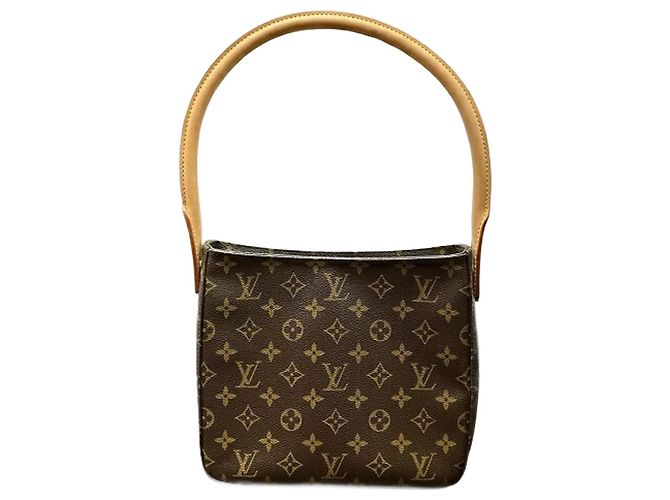 Louis Vuitton Monogram Looping MM M51146 Shoulder Bag Brown ref 