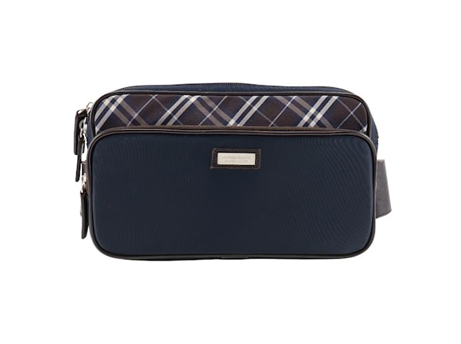 Burberry Black label ショルダーバッグ BURBERRY BLACK LABEL Shoulder Bag Nova Check LOGO Black Belt