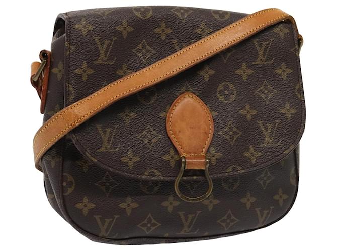 LOUIS VUITTON Monogram Saint Cloud GM Schultertasche M51242 LV 