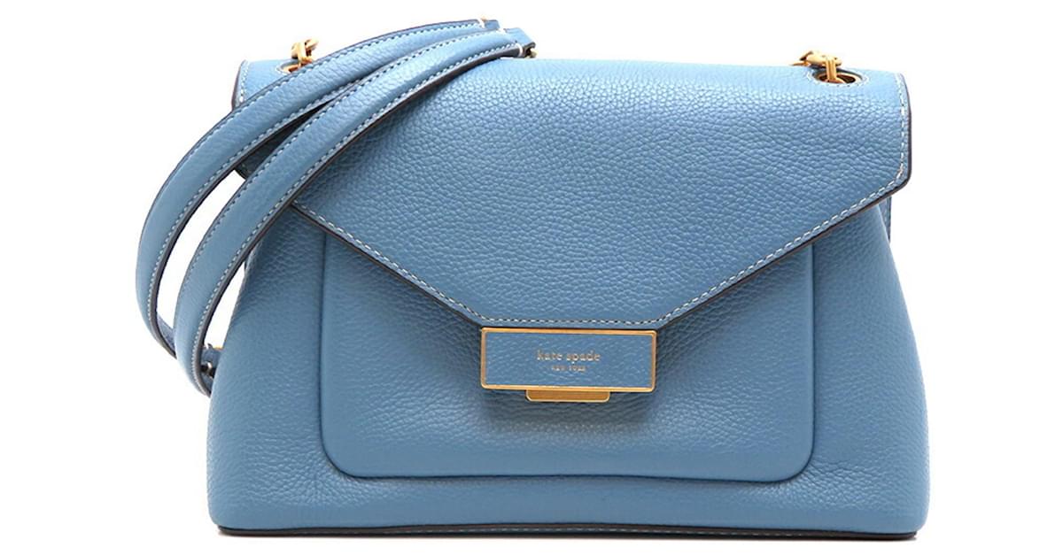 Kate Spade popular versatile medium convertible crossbody bag. Teal color. Like new.